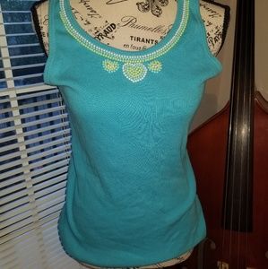 Turquoise Old Navy tank top